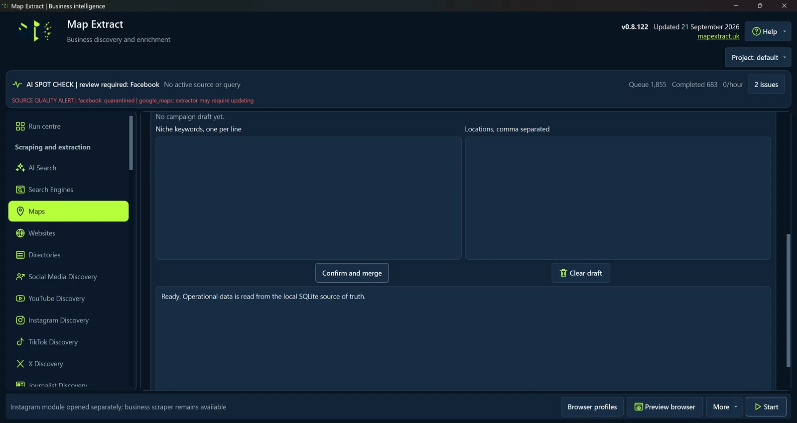 Describe and review the campaign