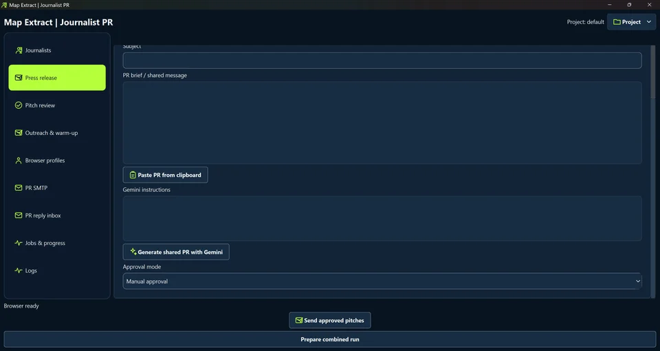 Set Gemini instructions and approval