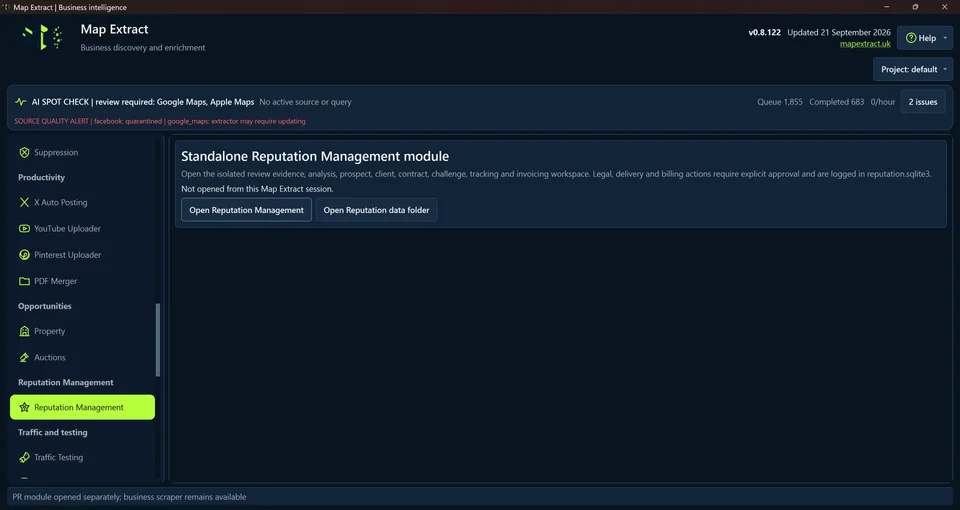 Reputation Management Software: Open Reputation Management