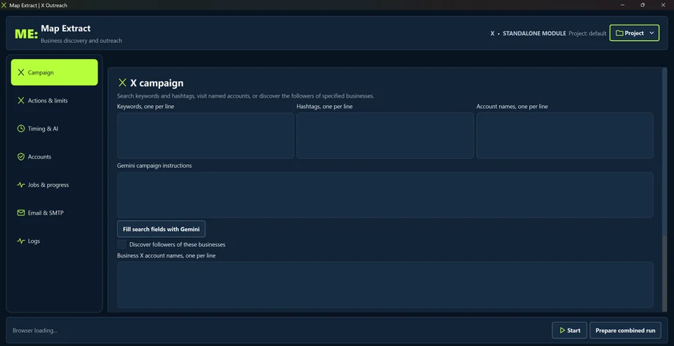 Define the campaign